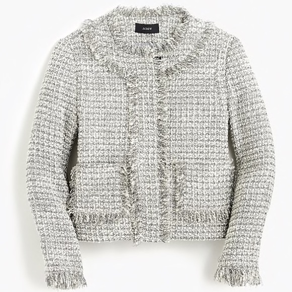 J. Crew Jackets & Blazers - J. Crew Lady Jacket in Metallic Tweed
